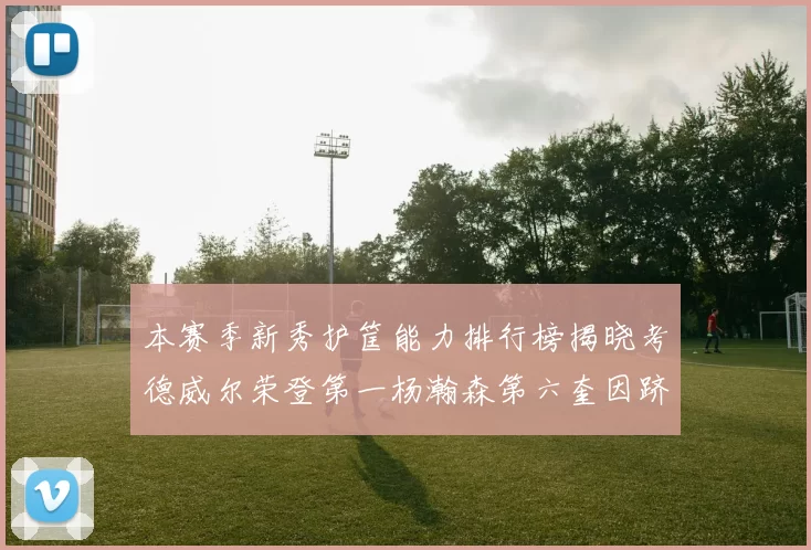 本赛季新秀护筐能力排行榜揭晓考德威尔荣登第一杨瀚森第六奎因跻身前十